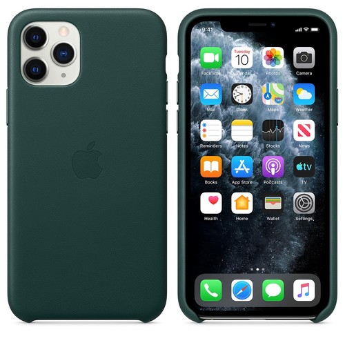Coque cuir officielle - coque, apple