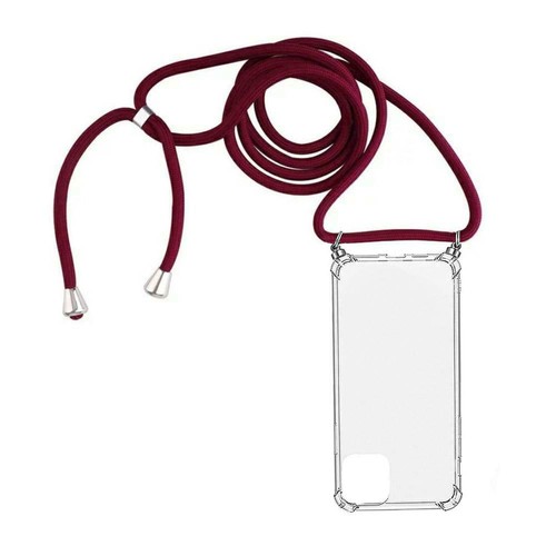 Coque avec cordon rouge pour - avec,